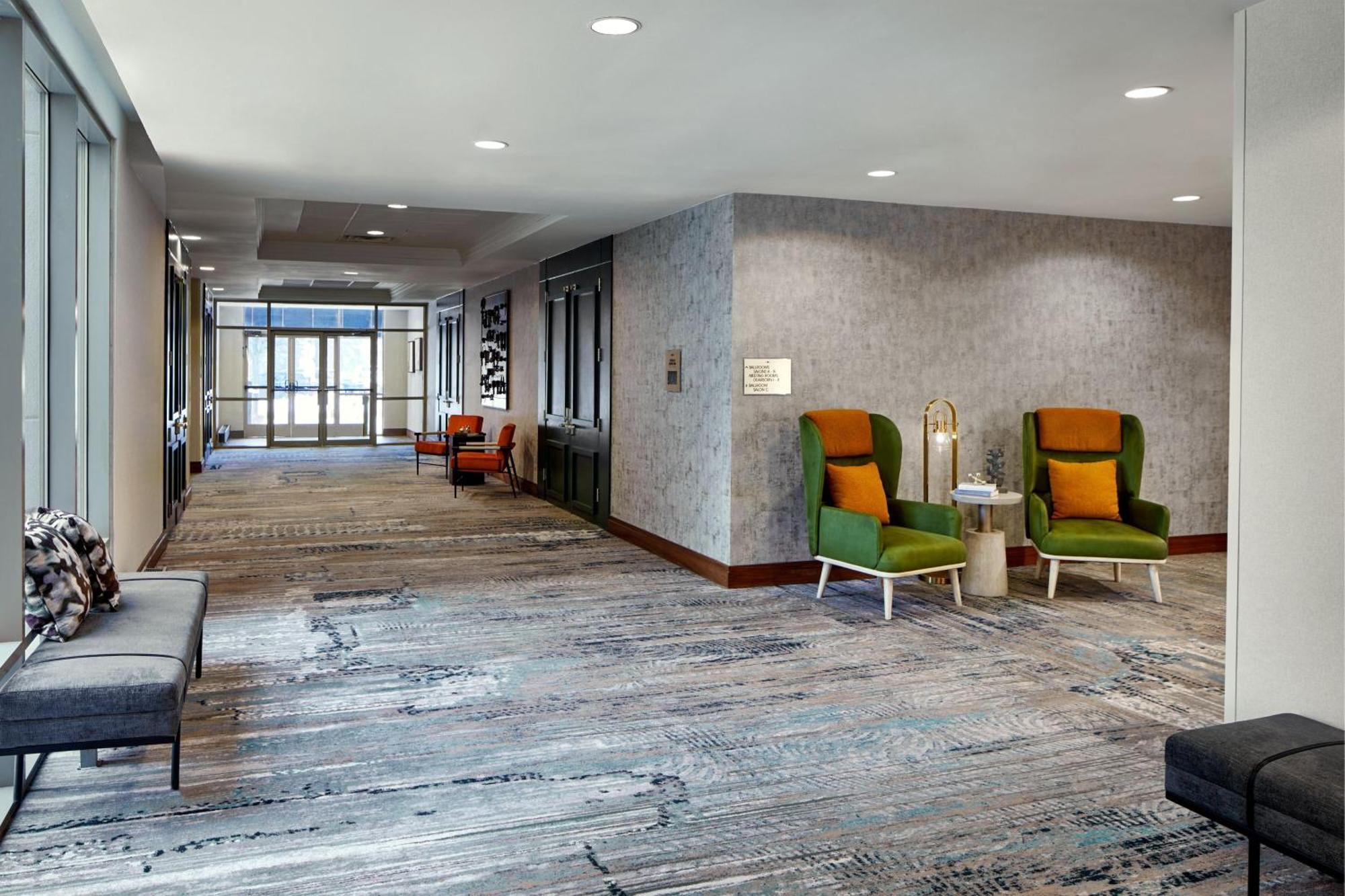 מלון רומולוס Detroit Metro Airport Marriott מראה חיצוני תמונה