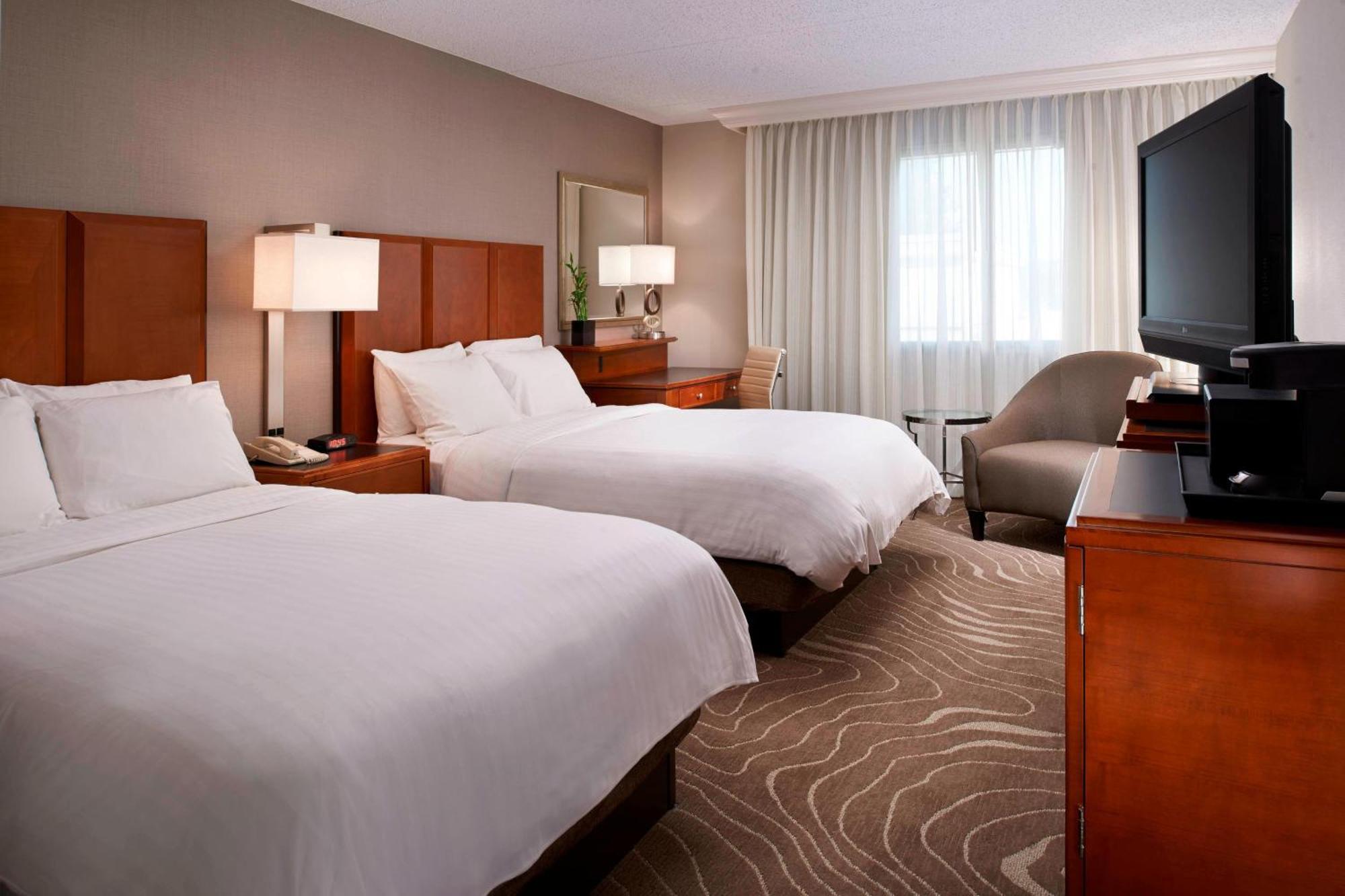 מלון רומולוס Detroit Metro Airport Marriott מראה חיצוני תמונה
