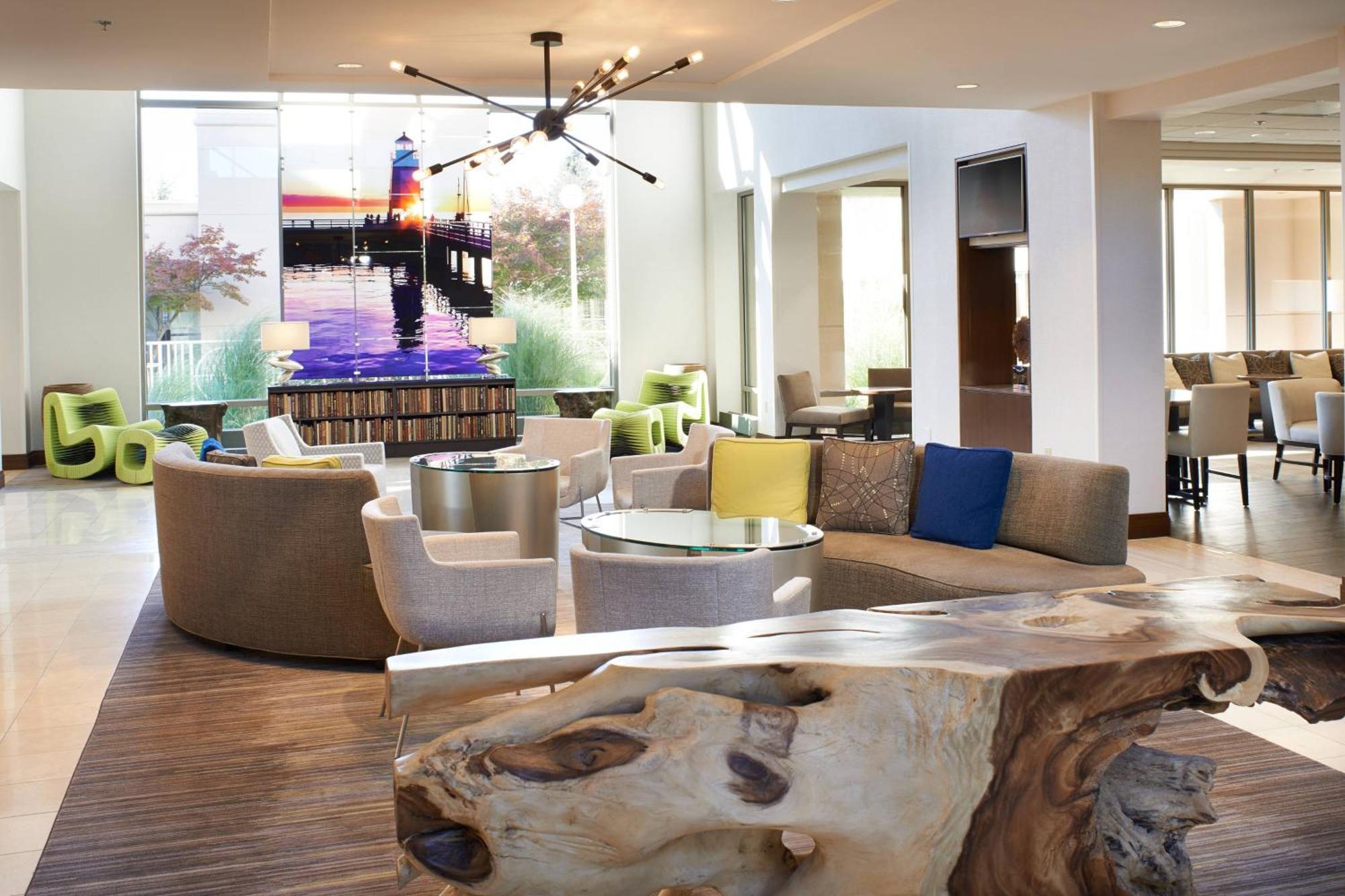 מלון רומולוס Detroit Metro Airport Marriott מראה חיצוני תמונה